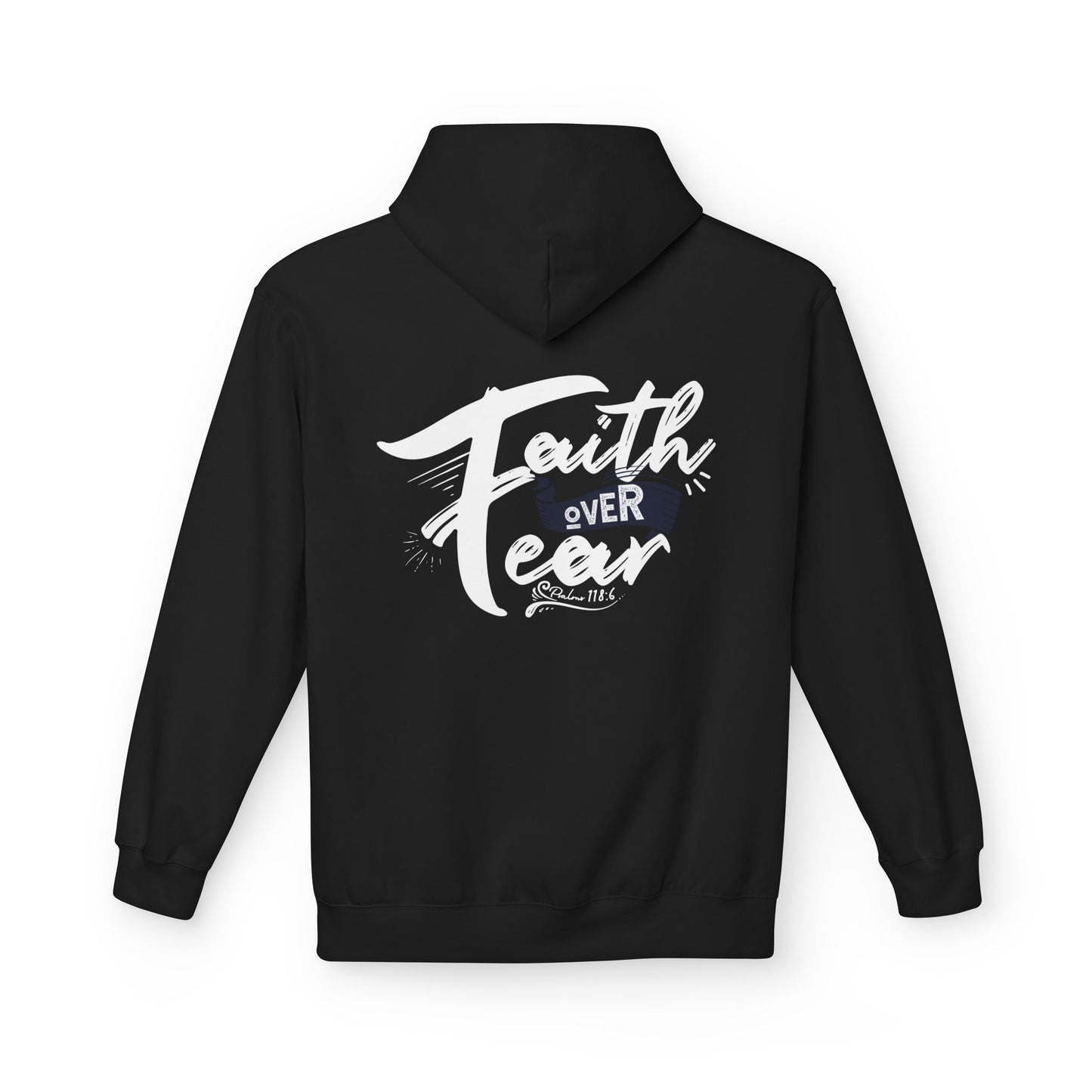 Faith Over Fear Fleece Hoodie