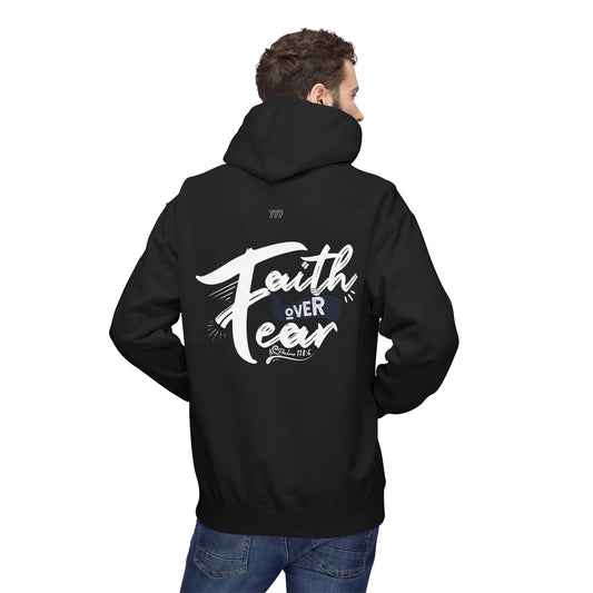 Faith Over Fear Fleece Hoodie