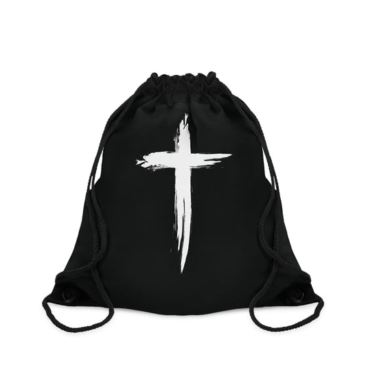 Faith-Inspired Drawstring Bag